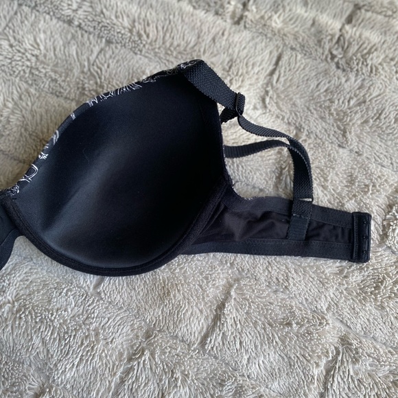la Vie en Rose Black and White underwire Bra - Picture 7 of 9